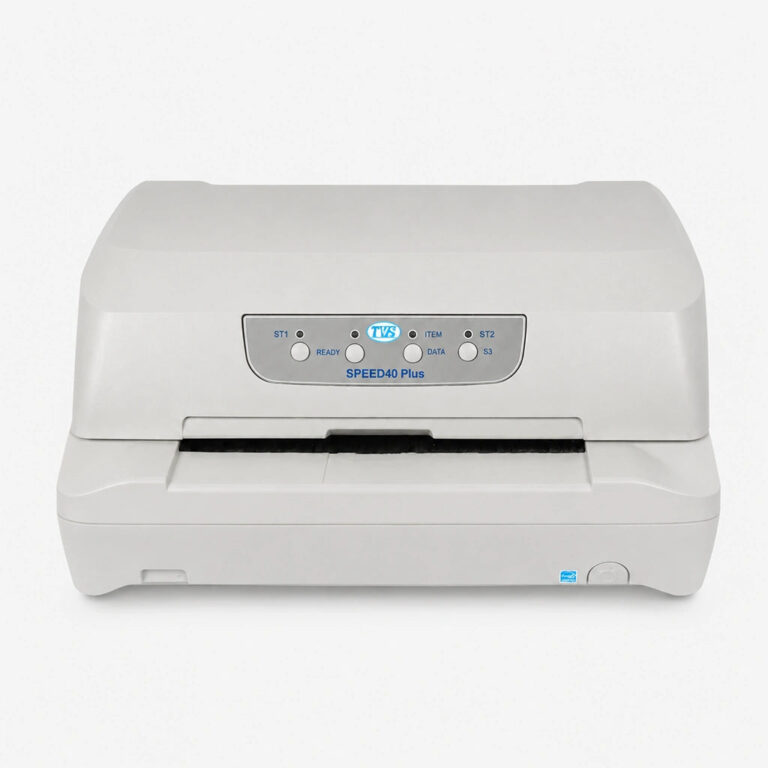 TVS Electronics Speed 40 Plus K Passbook Printer (SBI) with Duplex Scanner