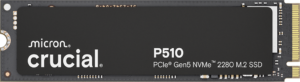 Crucial P510 2TB PCIe Gen5 NVMe M.2 SSD